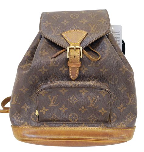 authentic louis vuitton monogram montsouris mm backpack